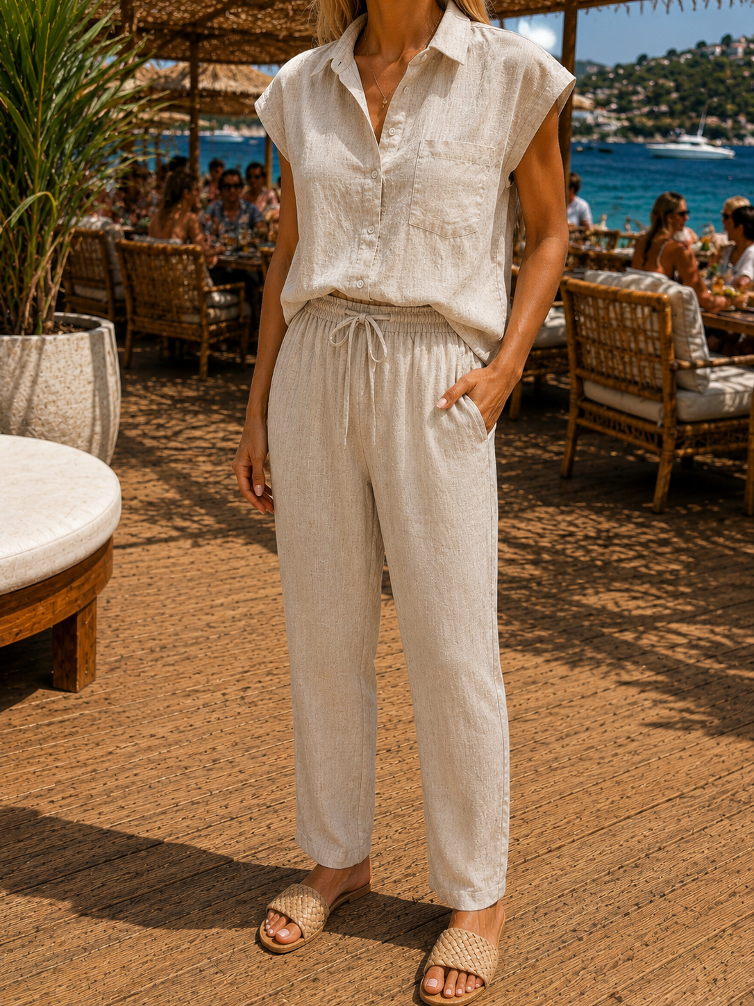 LINEN Pants (Natural)