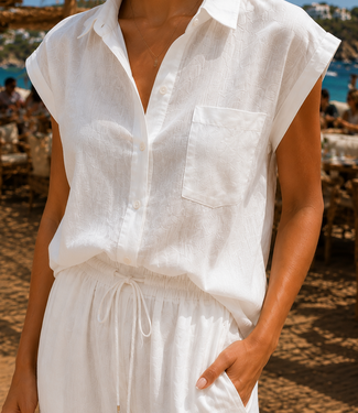 LINEN Topje (White)