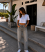 AMELI Straight Fit Jeans (Light Grey)