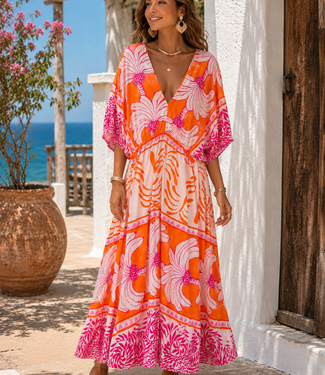 GABI FLOWERS  Dress (Pink/Orange)