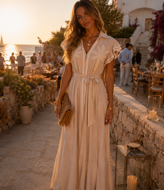 PALMTREE Long Dress (Natural)