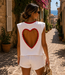 UNI SHOULDER TOP (WHITE/RED)