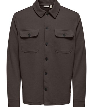 Only & Sons ONSNEWKODYL OVERSHIRT SWEAT NOOS COFFEE BEAN