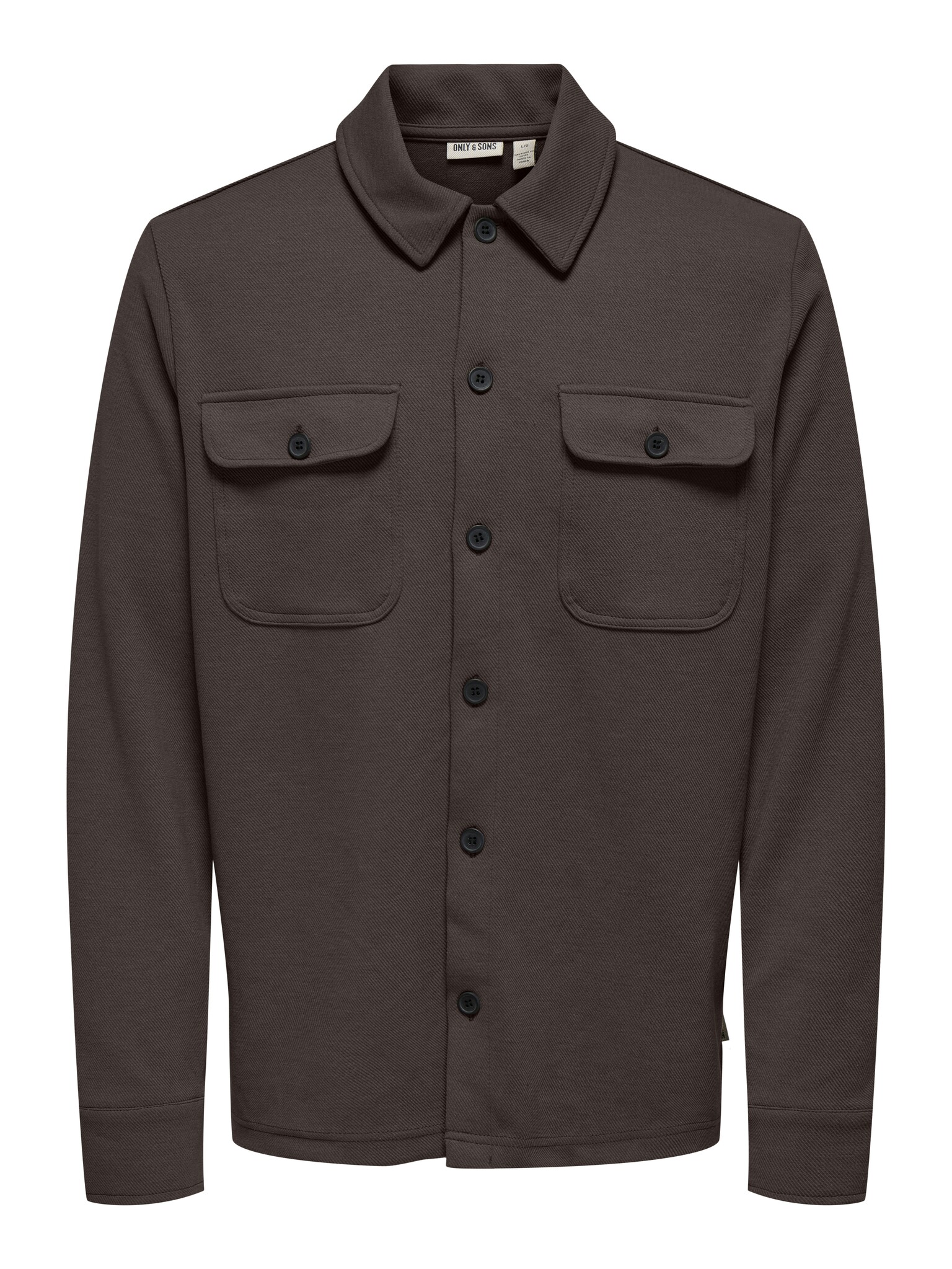 ONSNEWKODYL OVERSHIRT SWEAT NOOS COFFEE BEAN