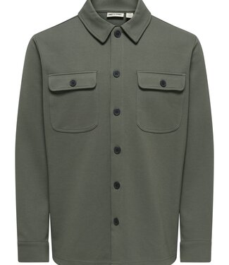 Only & Sons ONSNEWKODYL OVERSHIRT SWEAT NOOS BELUGA