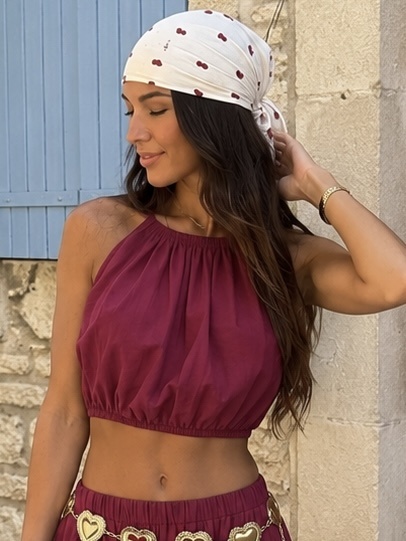 FRANCESCA Topje (Red Wine)