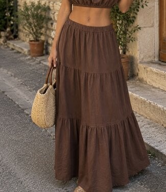 FRANCESCA Skirt (Brown)