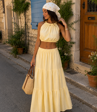 FRANCESCA Topje (Butter Yellow)