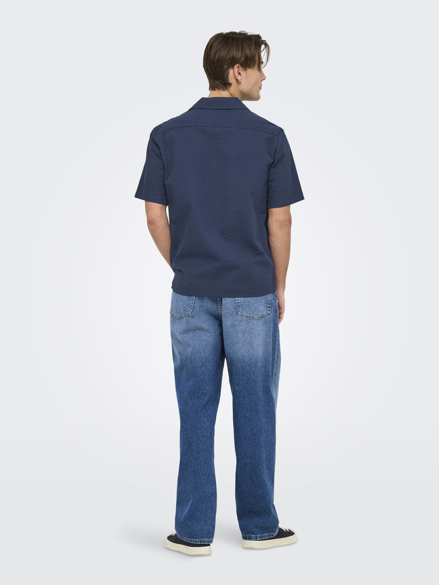 ONSEYE RESORT SEERS 0009 SHIRT NOOS (NAVY BLAZER)