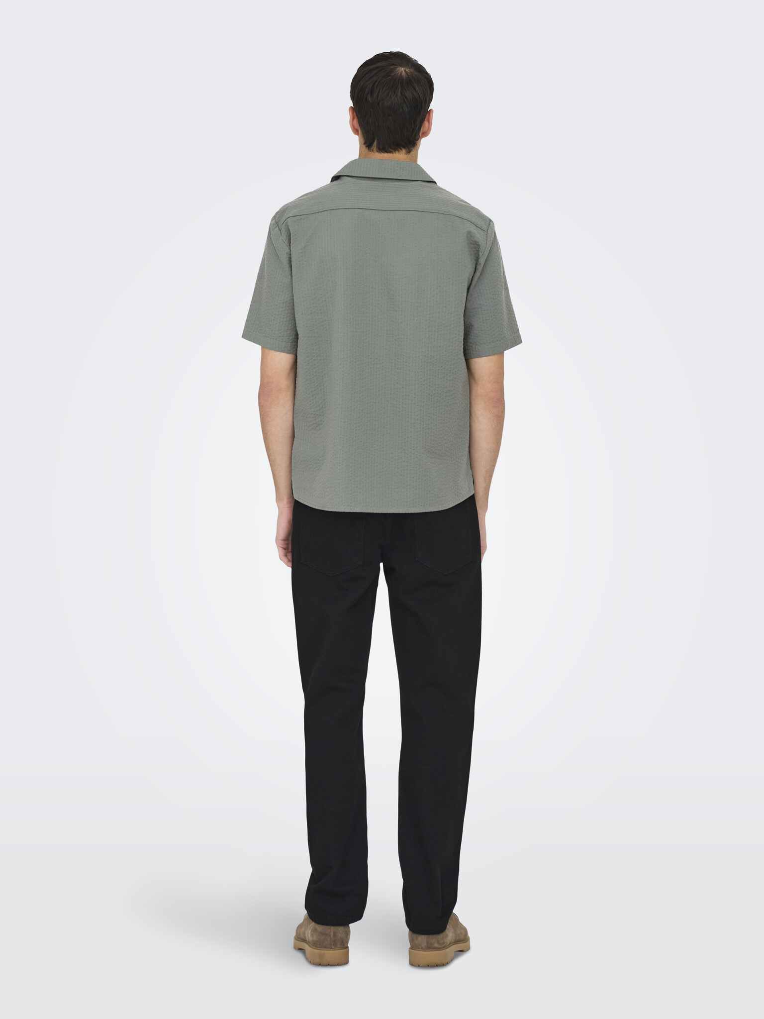 ONSEYE RESORT SEERS 0009 SHIRT NOOS (CASTOR GREY)