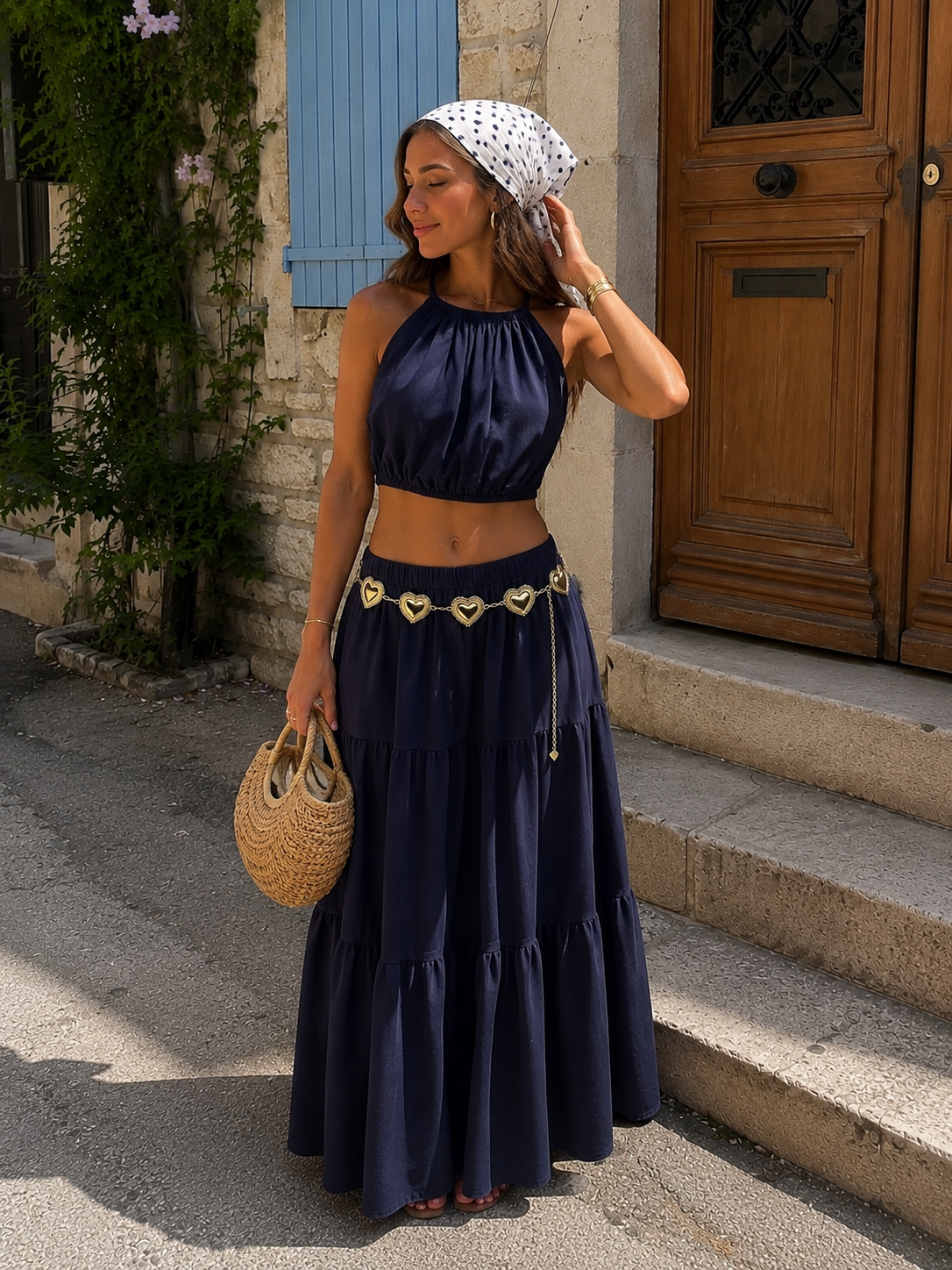 FRANCESCA Skirt (Navy)