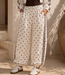 LISA Polka Dots Pants (White/Black)