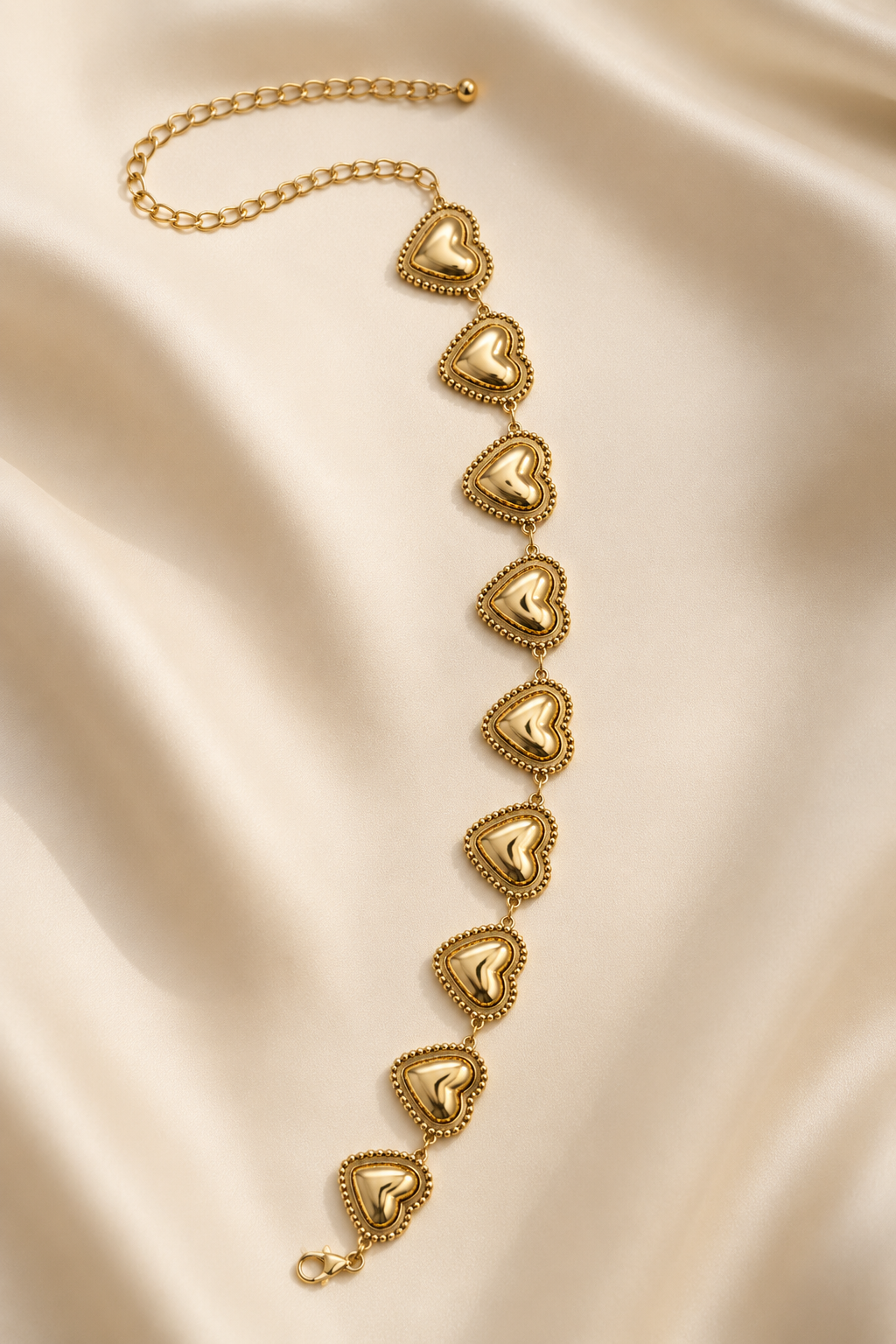 HEARTED Belt (Gold)