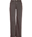 NMYOLANDA MW STRAIGHT JEANS COLORED (Chocolate Brown)