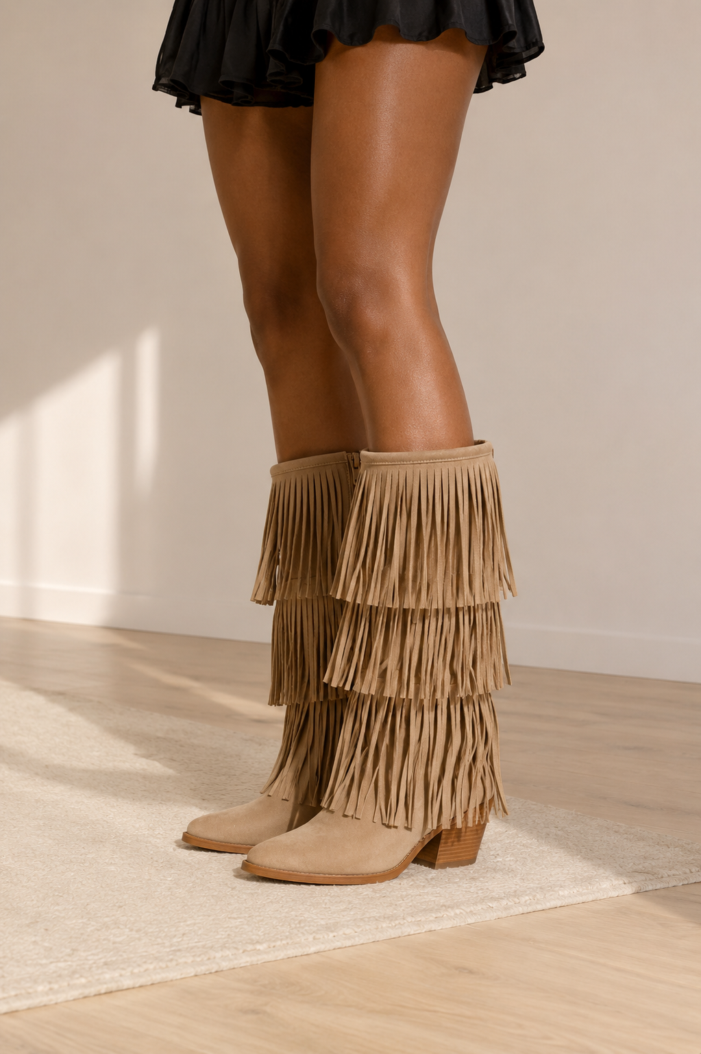 ARIZONA Cowboy Boots (Khaki)