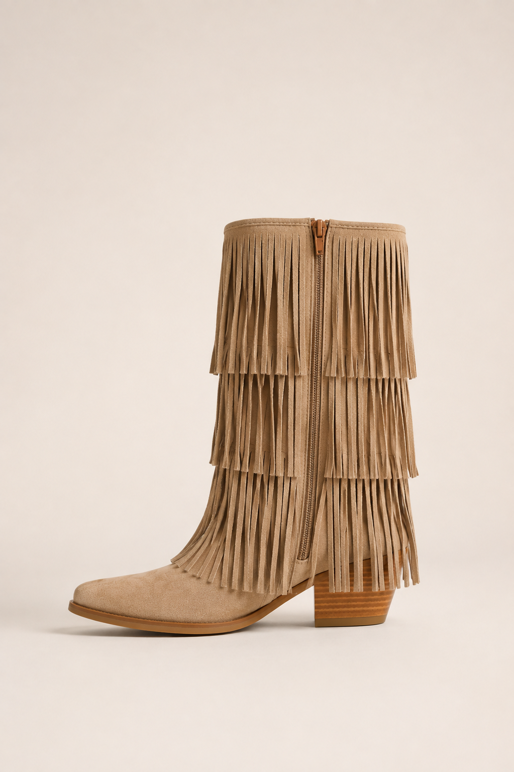 ARIZONA Cowboy Boots (Khaki)