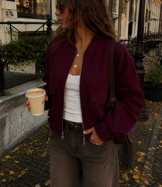 BAMI Bomber Vest (Bordeau)