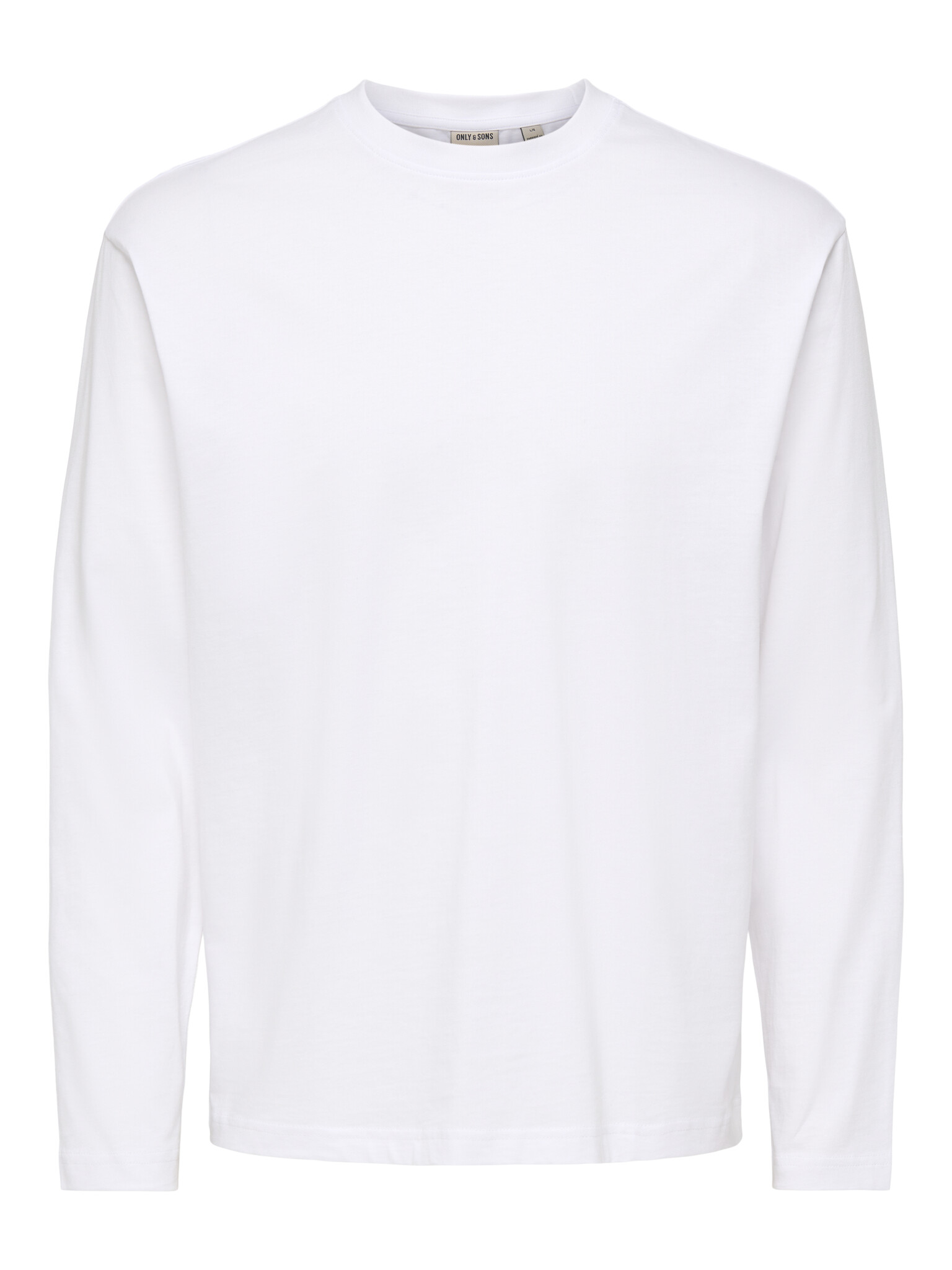 ONSFRED LIFE RLX LS TEE NOOS (BRIGHT WHITE)
