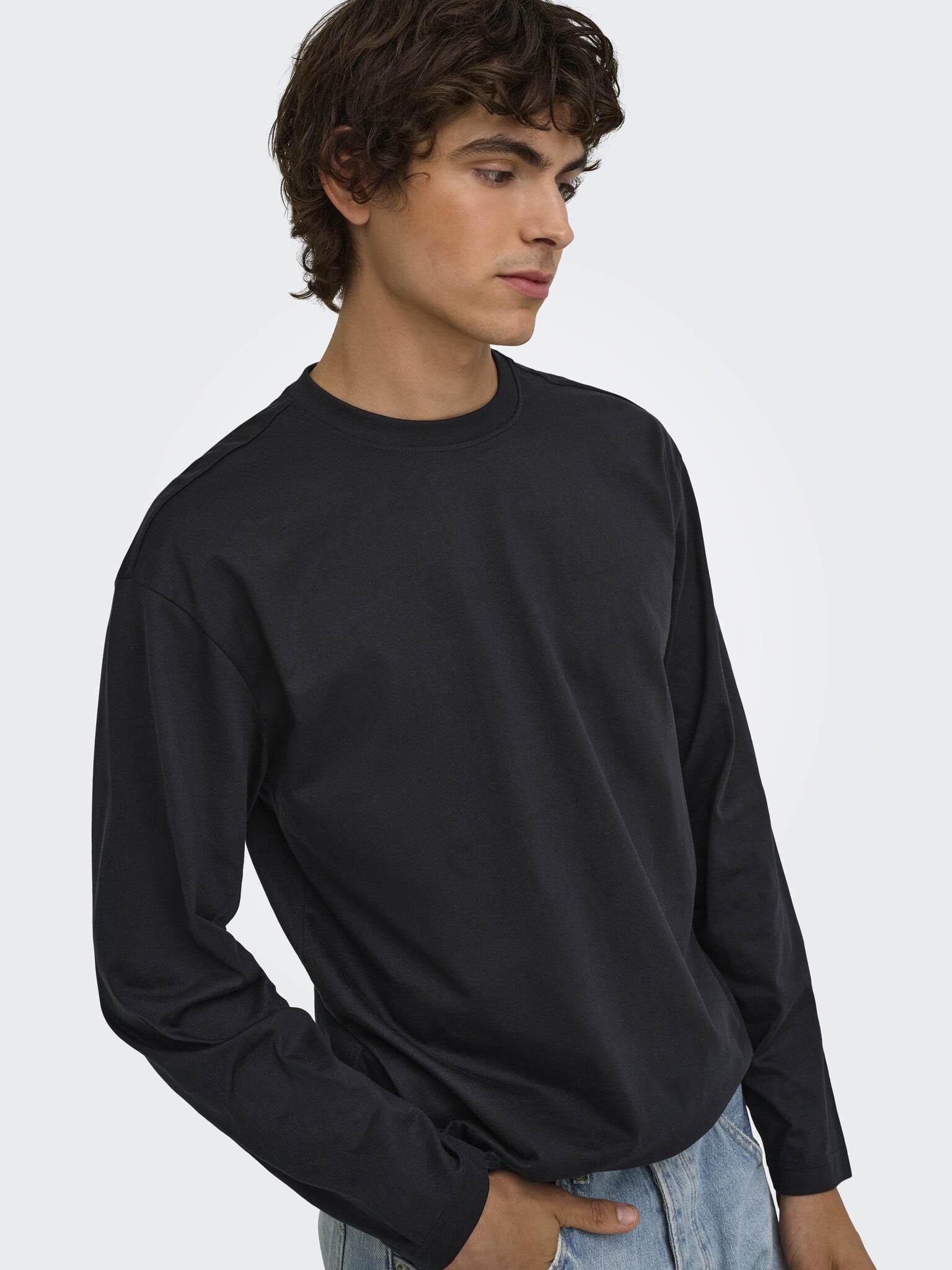ONSFRED LIFE RLX LS TEE NOOS (BLACK)