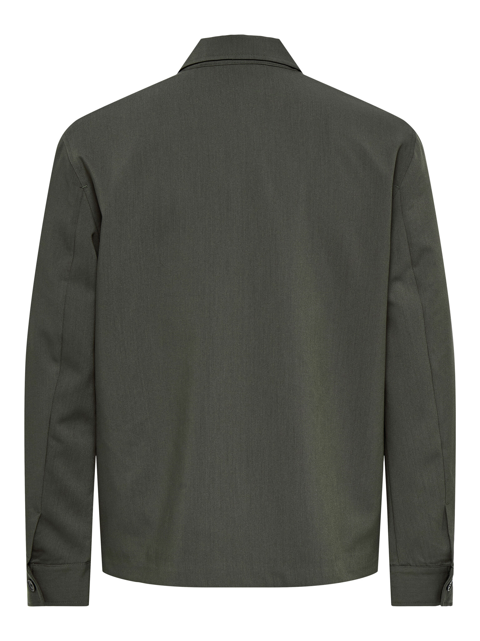 ONSWILL REG 0292 ZIP OVERSHIRT NOOS