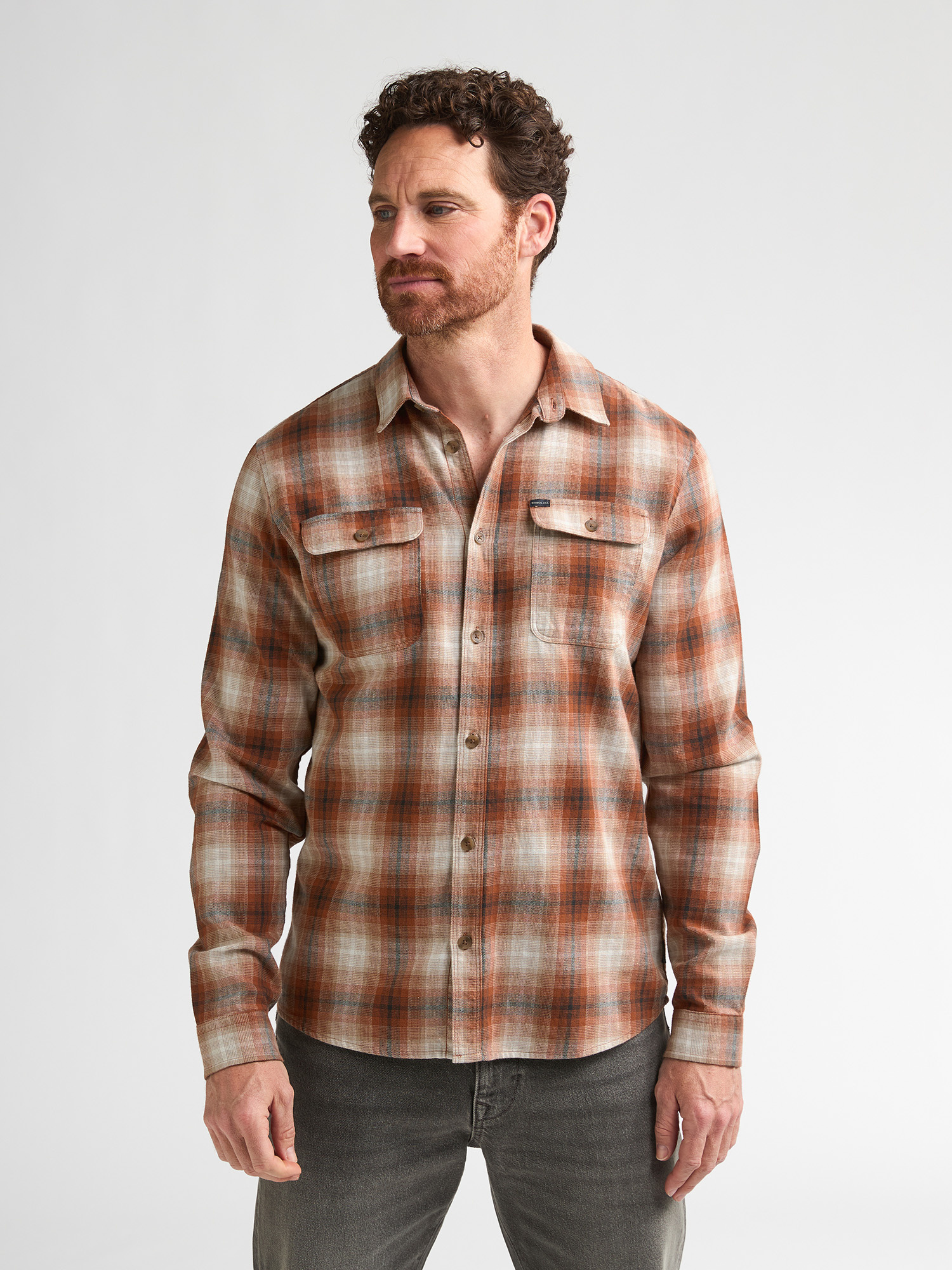 M-3060-SIL428 Men Shirt (2127)