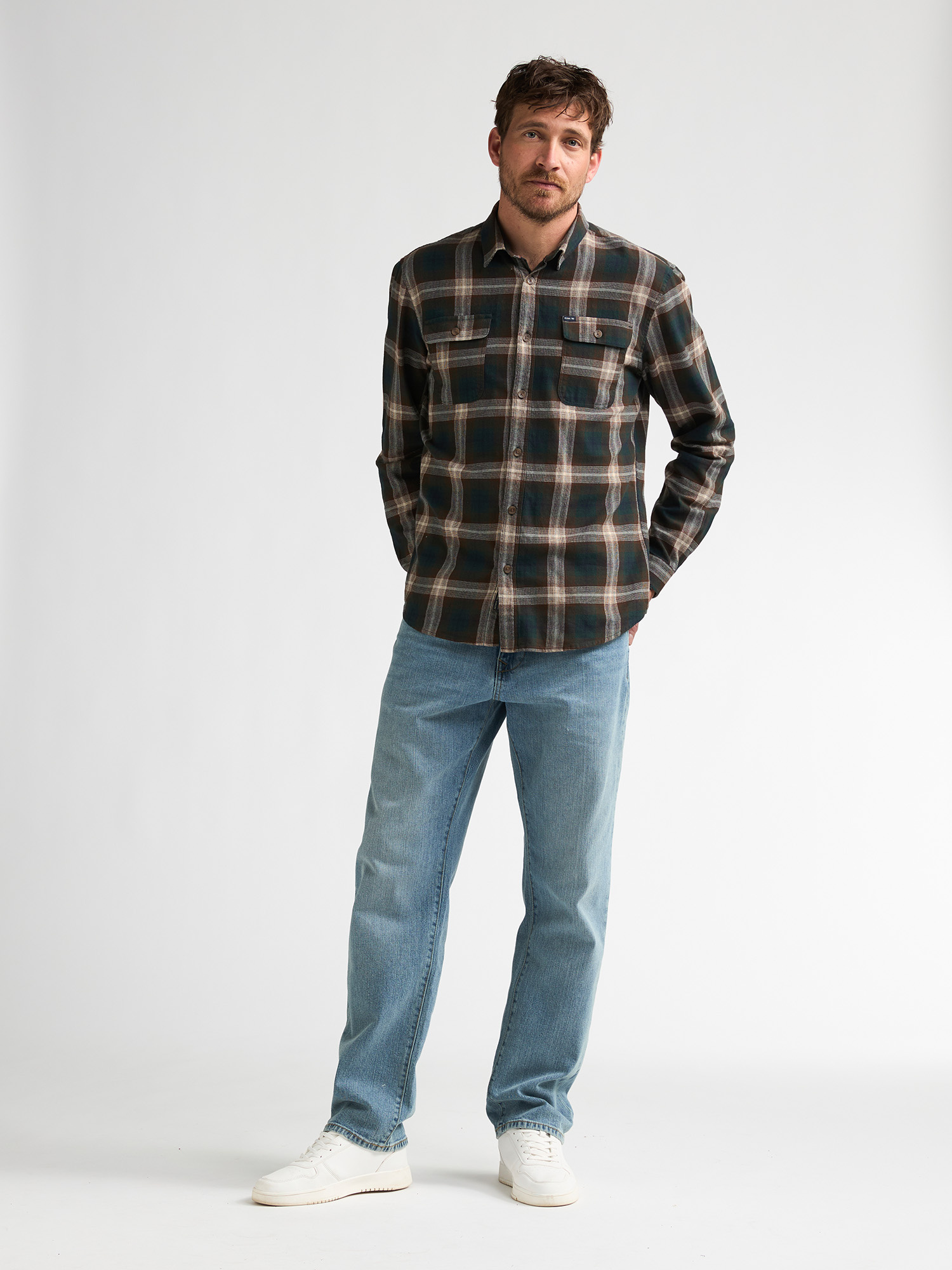 M-3060-SIL428 Men Shirt (6184)