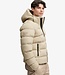 HOODED SPORTS PUFFER JACKET (Climbing Chawk)
