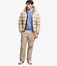HOODED SPORTS PUFFER JACKET (Climbing Chawk)