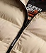 HOODED SPORTS PUFFER JACKET (Climbing Chawk)