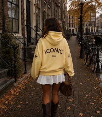 ICONIC STAR Hoodie (Yellow/Brown)