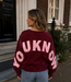 YOUKNOW Sweater (Bordeau/Pink)