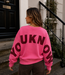 YOUKNOW Sweater (Berry Pink/Bordeau)