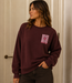 SPREAD LOVE Sweater (Bordeau)