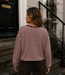 ESMEE Stripes LS Shirt (Bordeau/White)