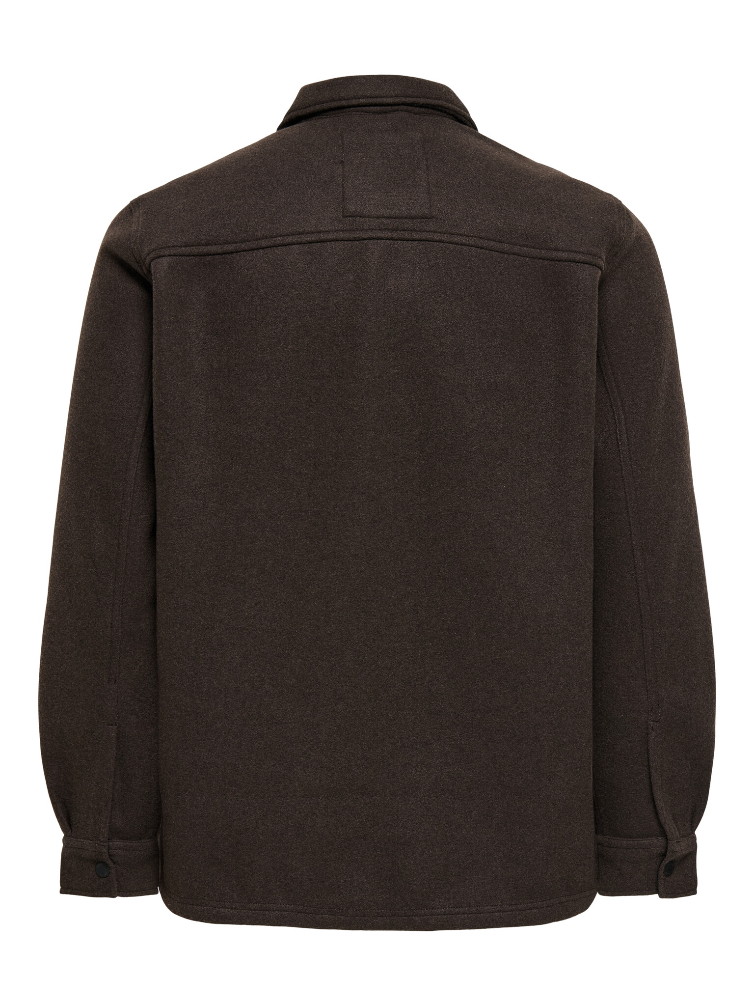 ONSASH OVR WOOLEN LOOK PKT LS SHIRT NOOS (DEMITASSE/MELANGE)