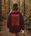 ICONIC Sweater (Bordeau/Neon Pink)