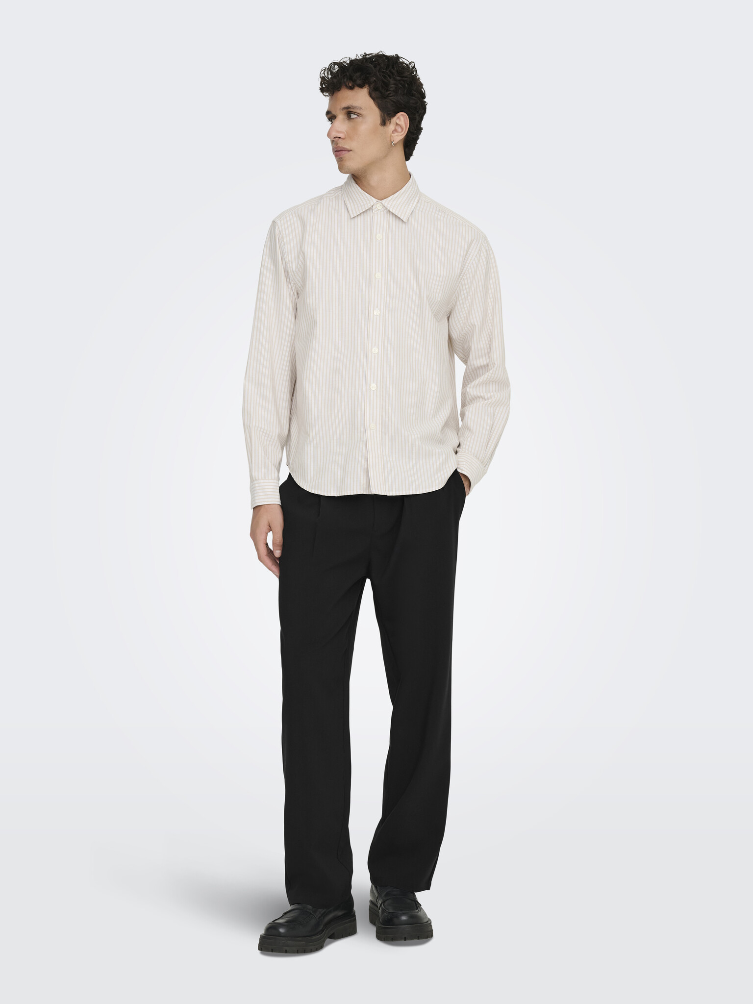 ONSWILL 0292 LOOSE STRING PANT FRML NOOS (JET BLACK)