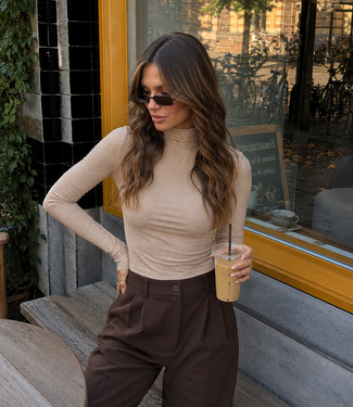 KIRA GLITTER Longsleeve (Beige)