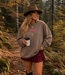 ICONIC Sweater (Light Brown/Neon Pink)