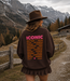 ICONIC Sweater (Brown/Neon Pink)