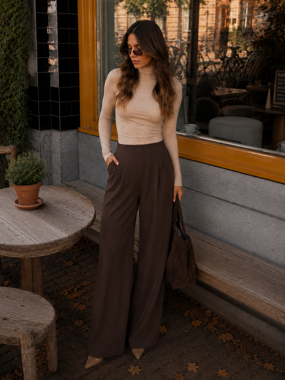 GLORIA Pants (Brown)