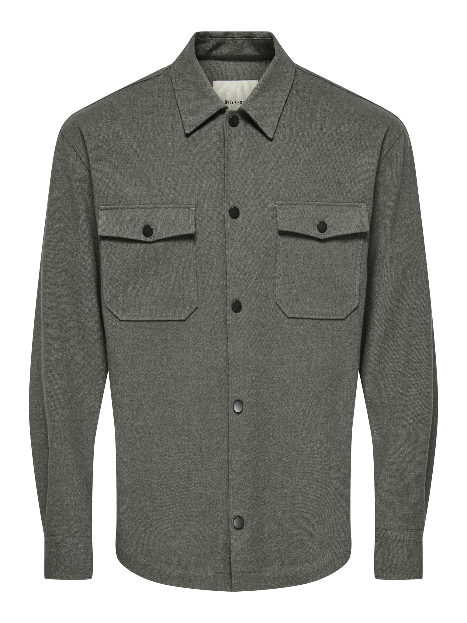 ONSMARK BRUSHED 0353 OVERSHIRT NOOS (BELUGA)