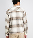 4267432 GLENN Check Flanel Zip Overshirt (673 Coastal Sand)