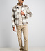 4267432 GLENN Check Flanel Zip Overshirt (673 Coastal Sand)