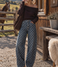 MABEL Polka Dots Ballon Fit (Blue Denim)