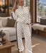 POPO Polka Dots Zip Jacket (White/Black)
