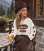 California Long Sleeve White/Brown