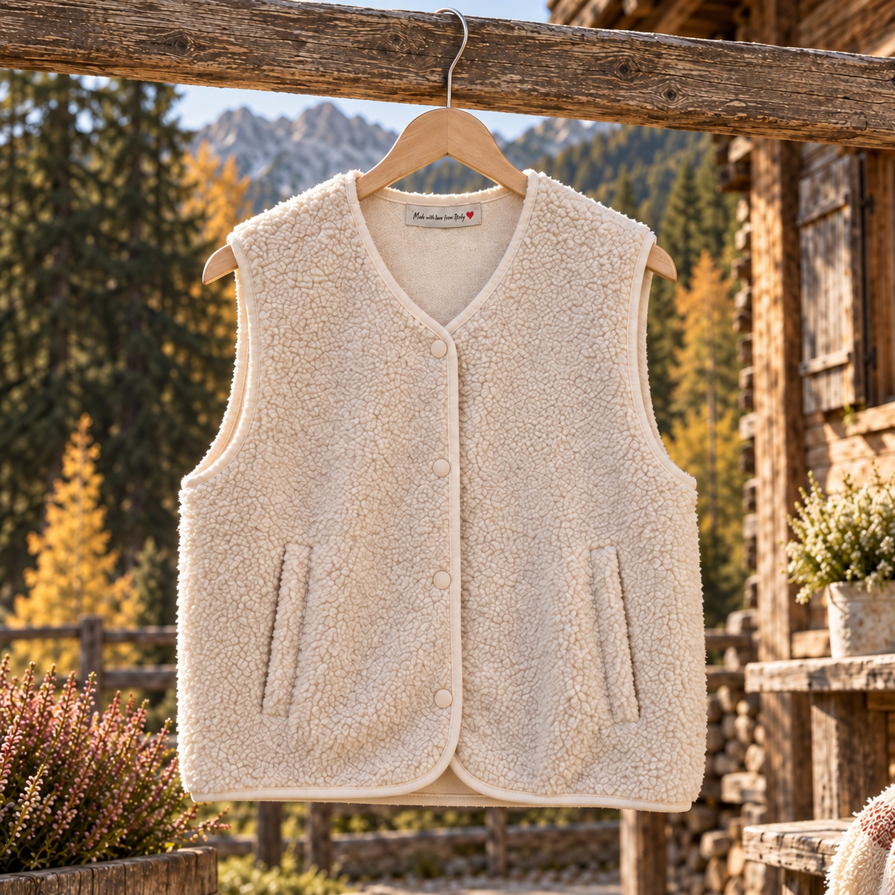 BEAR Bodywarmer (Cream)