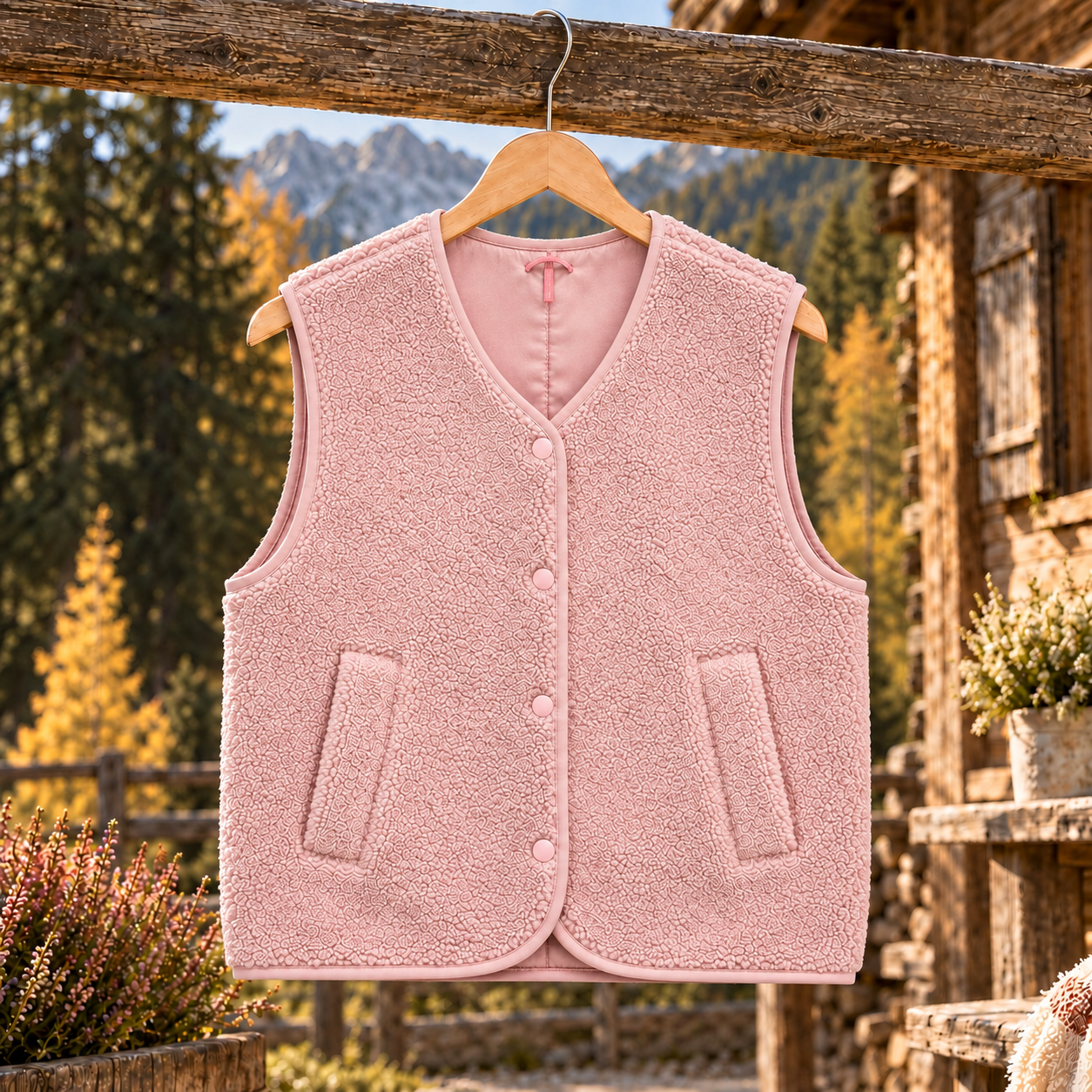 BEAR Bodywarmer (Light Pink)
