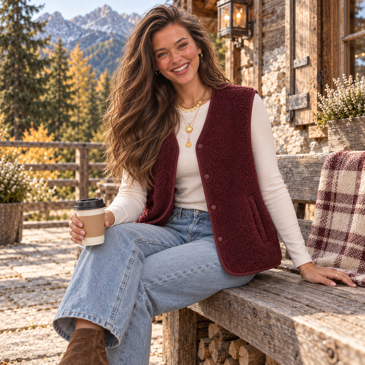 BEAR Bodywarmer (Bordeau)